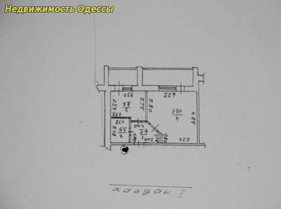 1-комнатная квартира к новом сданном доме. ул. Королева. Таирова
